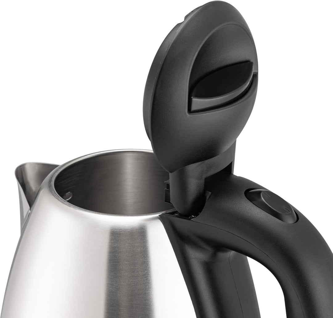 Lehmann LHOEK-2220D Wasserkocher Edelstahl 1,8 L, leistungsstarker elektrischer Wasserkocher 2200W,