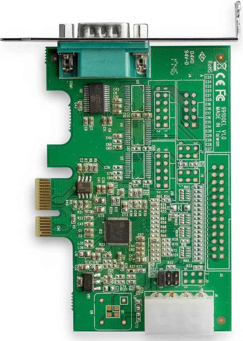 StarTech.com 1 Port Serielle PCI Express RS232 Adapter Karte - Serielle PCIe RS232 Kontroller Karte