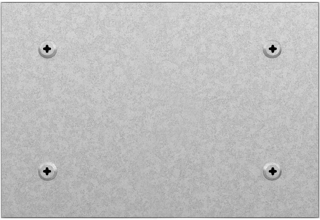 ALLboards Glasboard Magnetisch Perlweiss 90x60cm, Rahmenlos, Glastafel, Magnettafel, Gehärtetes Glas