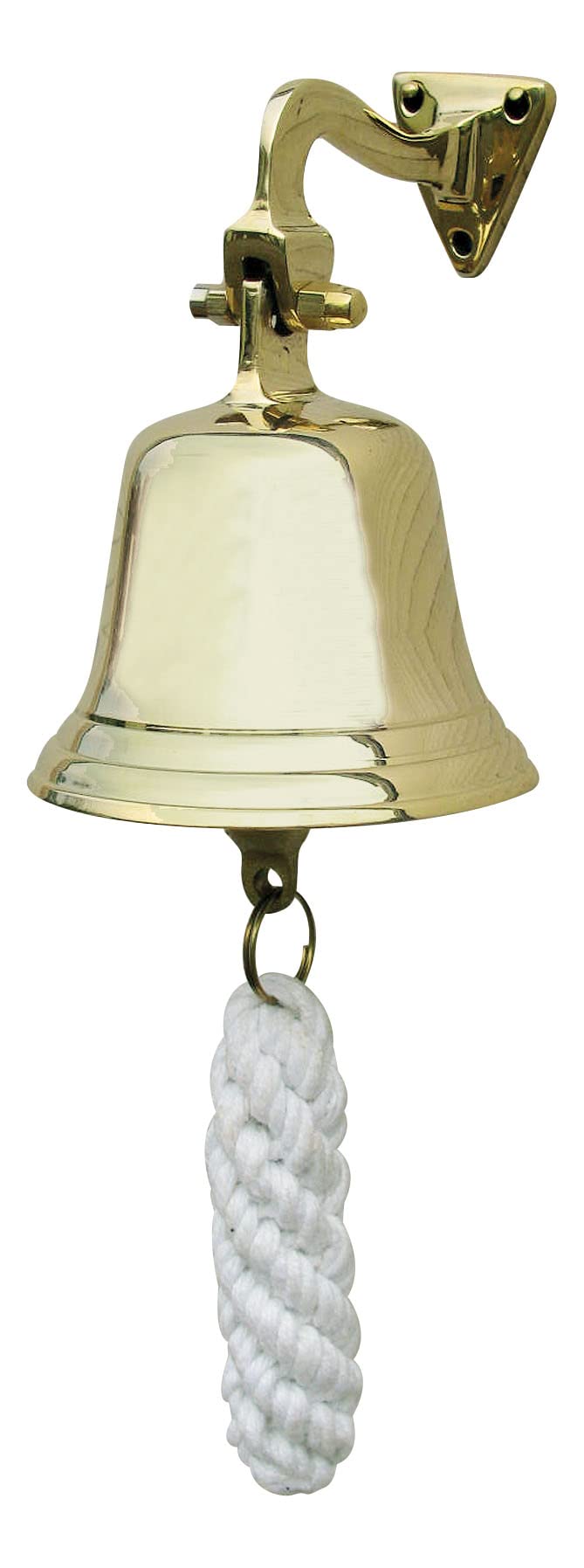 Glocke aus Messing Poliert 230g Ø 8cm Wandglocke Schiffsglocke