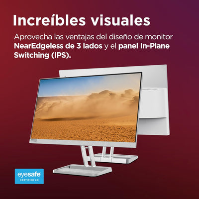 Lenovo L24i-40 | 23,8" Full HD Monitor | 1920x1080 | 100Hz | 250 nits | 4ms Reaktionszeit | HDMI | V