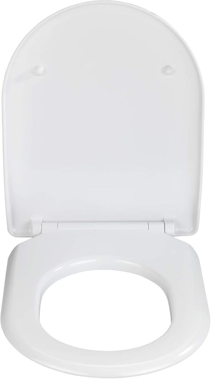 WENKO WC-Sitz Exclusive Nr. 5, Toilettensitz mit Absenkautomatik, passend für Villeroy & Boch Subway