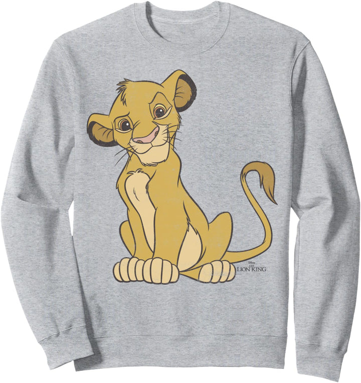 Disney The Lion King Simba Simple Portrait Sweatshirt