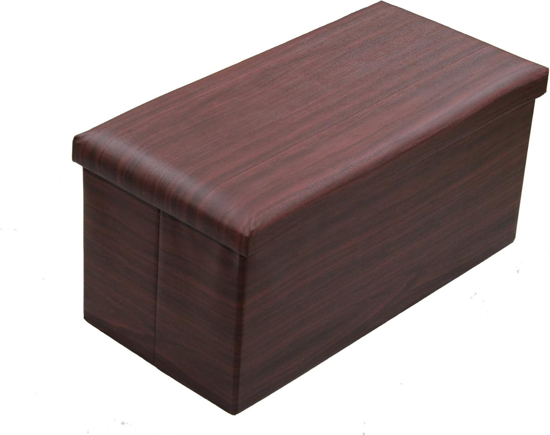 GMMH Hocker Sitzhocker Original 76 x 38 x 38 cm Box Aufbewahrungsbox Sitzwürfel Truhe Fussbank Sitzb