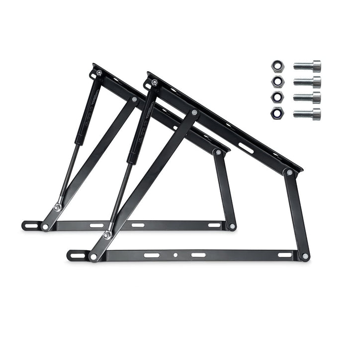 DUÉRMETE ONLINE - Komplettes Set hydraulisches Hebesystem für Boxspringbetten inkl. Scharniere Kolbe