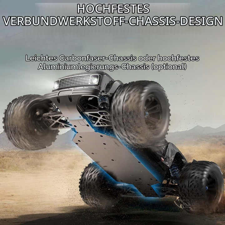 X-Verse 1:12 70KM/H Ferngesteuertes Auto für Erwachsene, 4WD Wasserdichtes Schnelles RC Truck mit 3S
