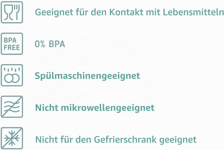 Mepal Vorratsdosen Modula 7-teilig – Starter-Set – ideal für die Aufbewahrung von trockenen Lebensmi