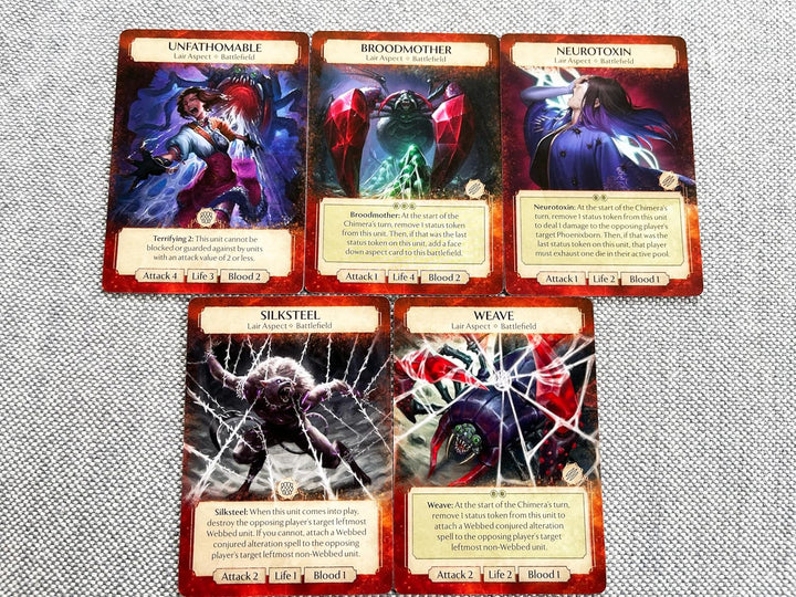 Plaid Hat Games | Ashes Reborn Red Rains: The Spawn of Shadowreck Expansion | Card Game | 2 Players