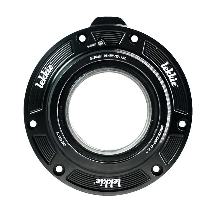 windmeile | Lekkie Drive Cover, Motor Hülle, für Bafang BBS03 BBSHD, Schwarz/Silber/Rot/Slick, Fahrr