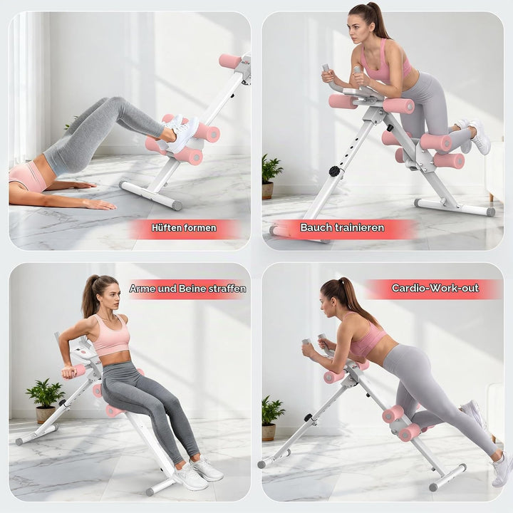 RELIFE REBUILD YOUR LIFE Bauchmuskel Trainer Bauch Trainingsgerät Bauchtrainer für Zuhause AB-Workou