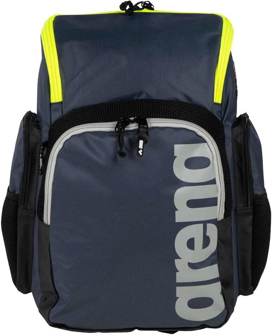 ARENA Unisex Spiky Iii Backpack 35 Rucksack (1er Pack) Navy-neon_yellow 35 l Single, Navy-neon_yello