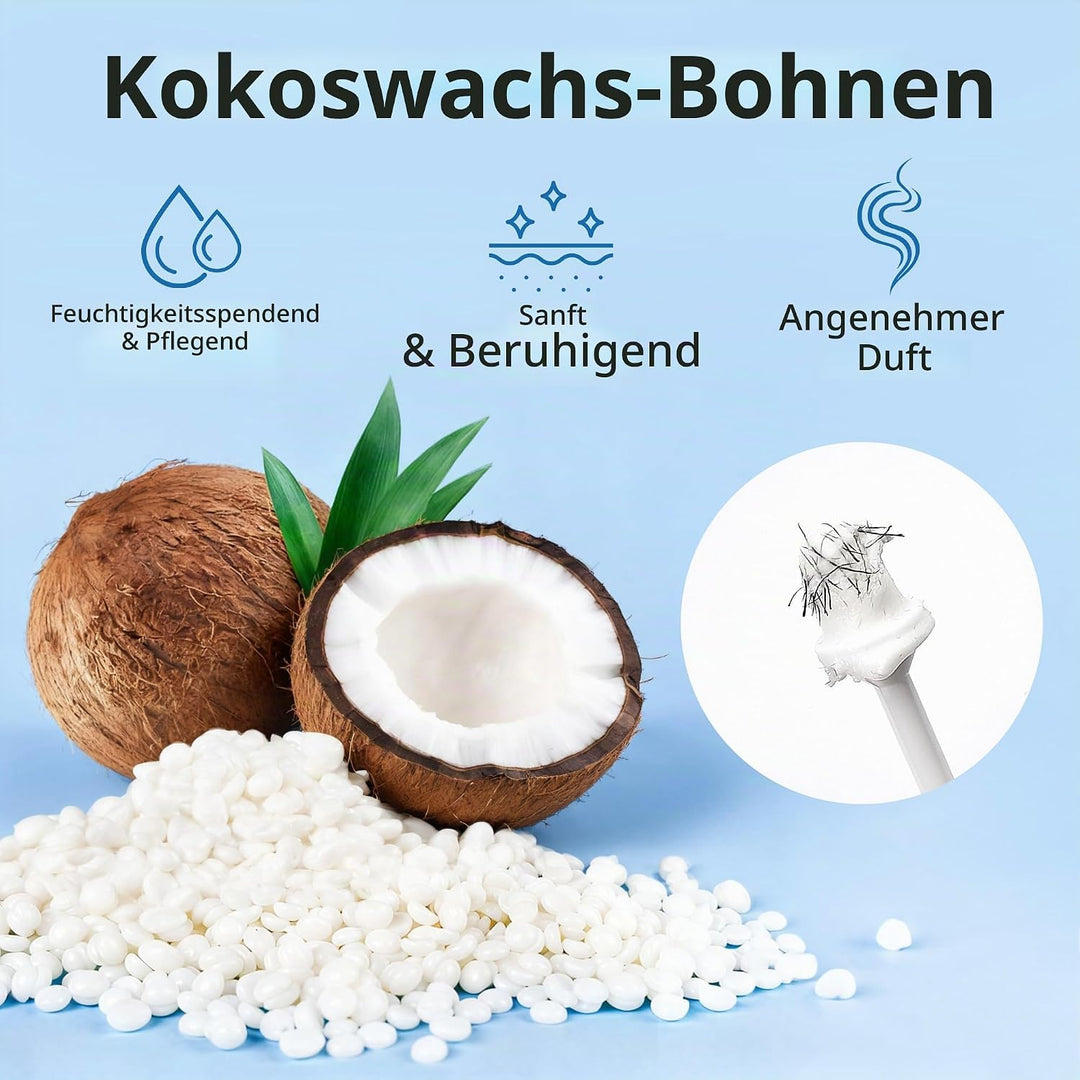 Beauty7 Nose Wax Kits Nasen Waxing Set Nasen- und Ohrenhaarentfernung Mini Wachswärmer Nasenwachs Se