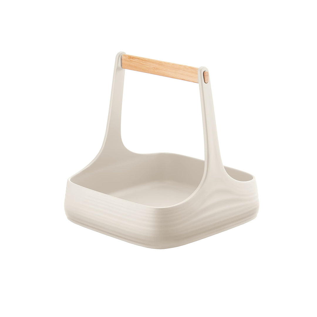 Guzzini - Tierra ALL TOGETHER, Tischcaddy - Milchweiss - 179300156 22x22xh22,5 cm Milchweiss., 22x22