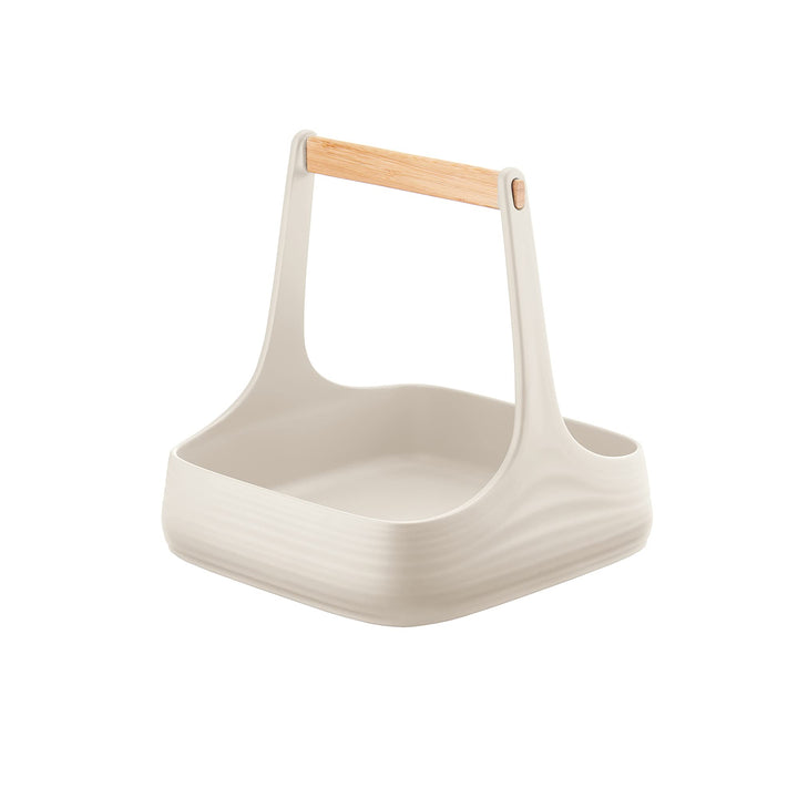 Guzzini - Tierra ALL TOGETHER, Tischcaddy - Milchweiss - 179300156 22x22xh22,5 cm Milchweiss., 22x22