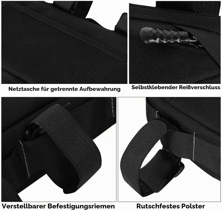Fahrrad Rahmentasche Dreiecktasche 3L Fahrradtasche Rahmen Triangle Bag Rohrtasche Oberrohrtaschen T