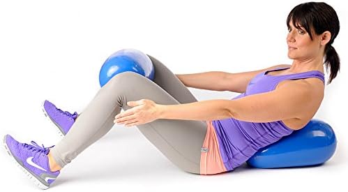 Original Pezzi® Mini Eggball® Gymnastik Ball Yoga Pilates Ball Übungsball Standard (Blau) Partnerkom