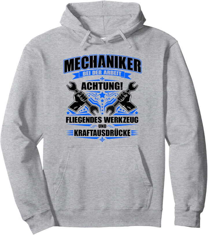 Mechaniker bei der Arbeit lustiges - Kfz-Mechaniker Pullover Hoodie