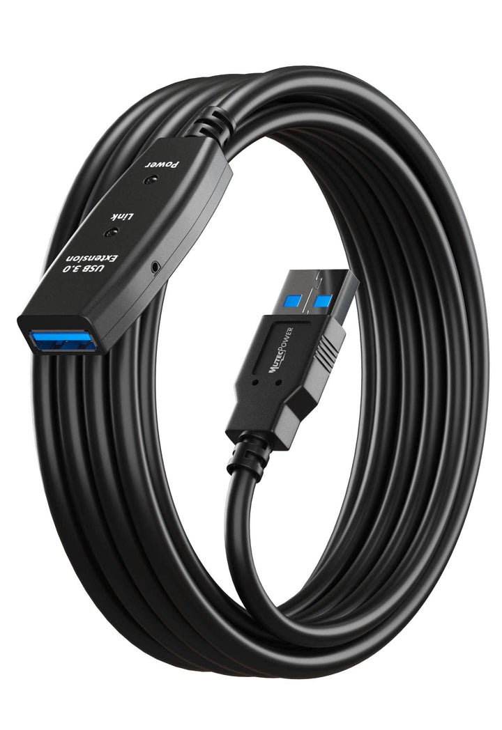 MutecPower 7.5m USB 3.0 Aktiv Kabel männlich zu weiblich - Kabel mit Verlängerung Chipsatz - Repeate
