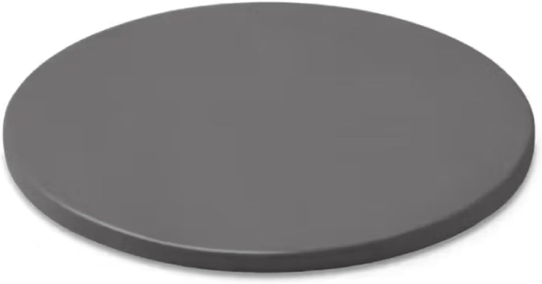 Weber Pizzastein - Klein (Ø 26cm), glasierter Cordierit BBQ Pizzastein, Schnelles aufheissen & Wärme