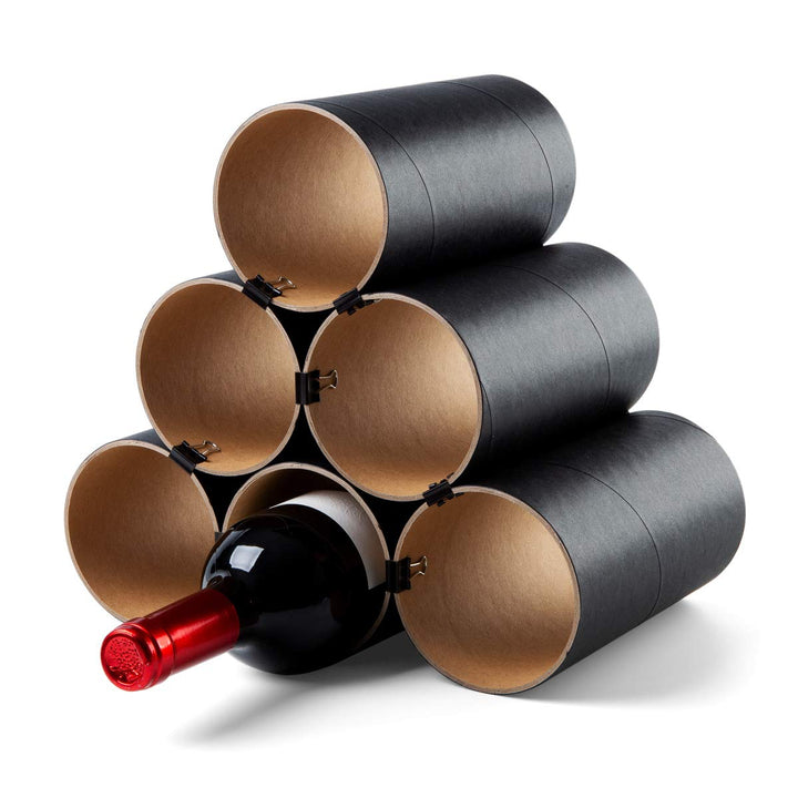 Weinheim - Flaschenregal - Weinregal aus Hartpapier - Basisversion für bis zu 11 Flaschen - erweiter