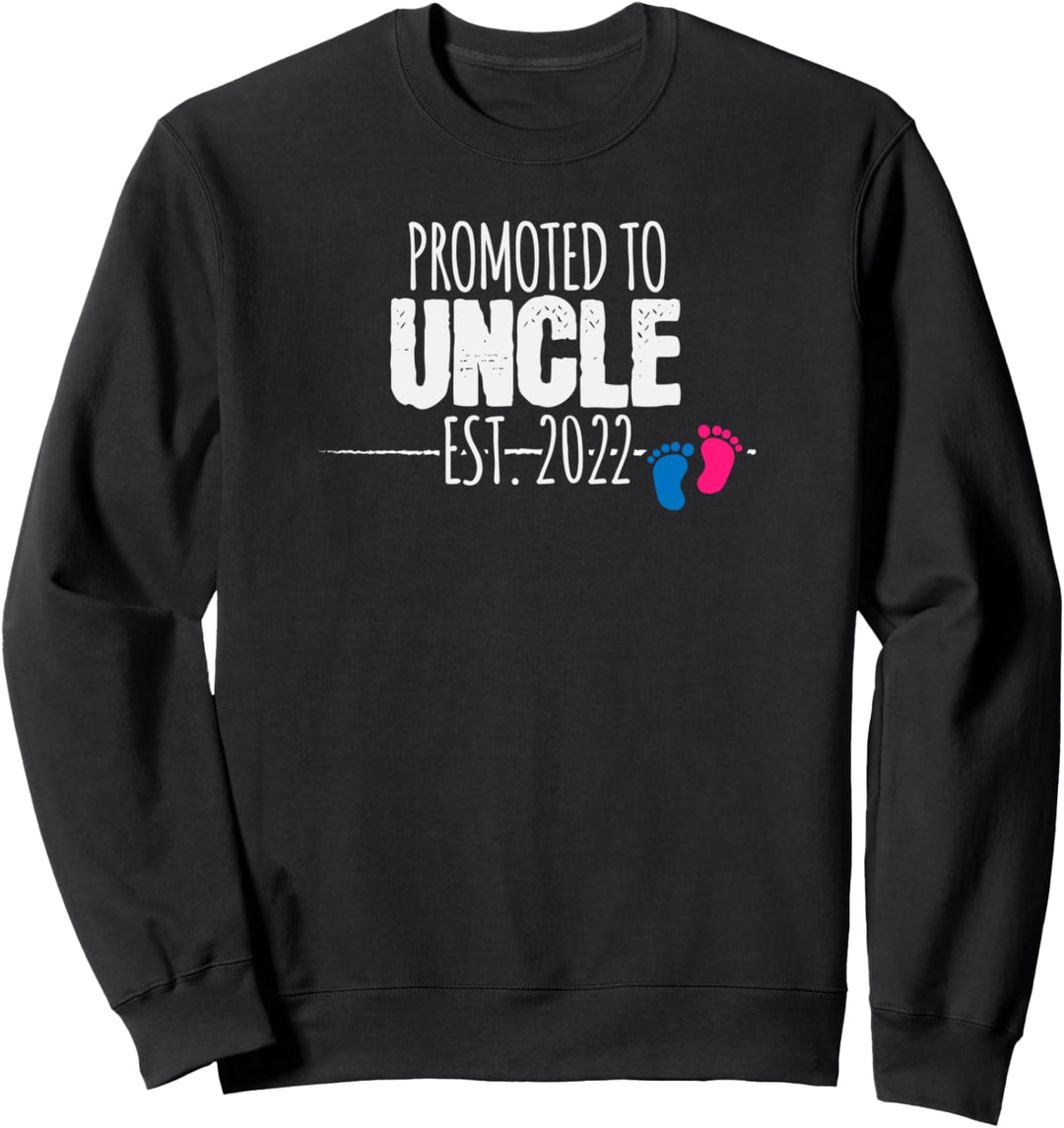 Onkel 2022, Onkel werden Geschenk, Befördert zum Paten, Mann Sweatshirt