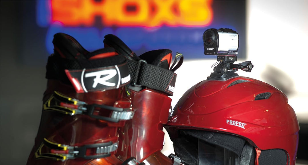 iSHOXS ProFork/Pro Slider Stativadapter mit VideoPin - Set mit Klebepad Flat/Curved und 2K Mounthand