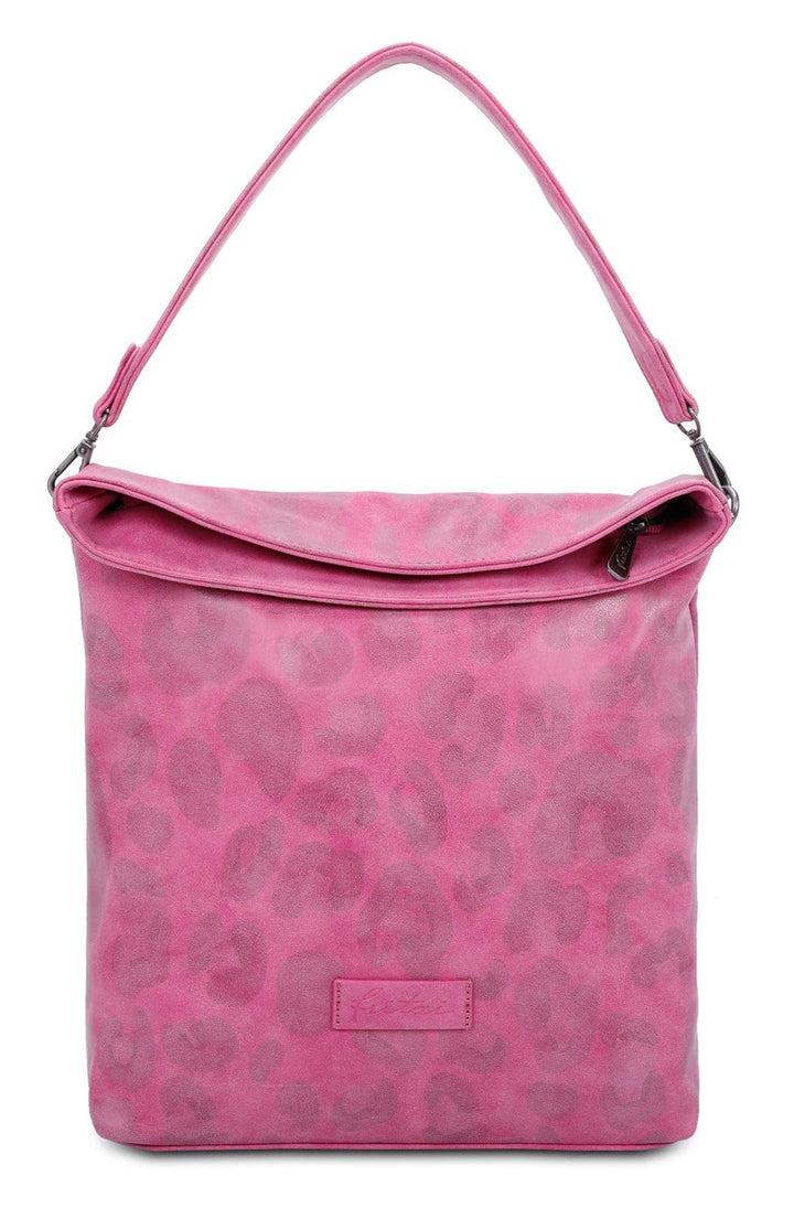 Fritzi aus Preussen Damen Bike01 Leo Squeezy Pink Schultertasche