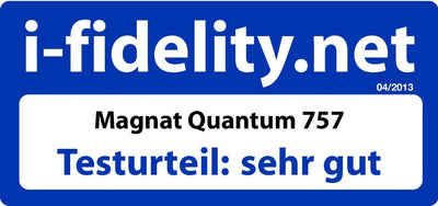 Magnat Quantum 757, weiss Piano/seidenmatt, 1 STK. - dynamischer 3 Wege-Standlautsprecher mit elegan