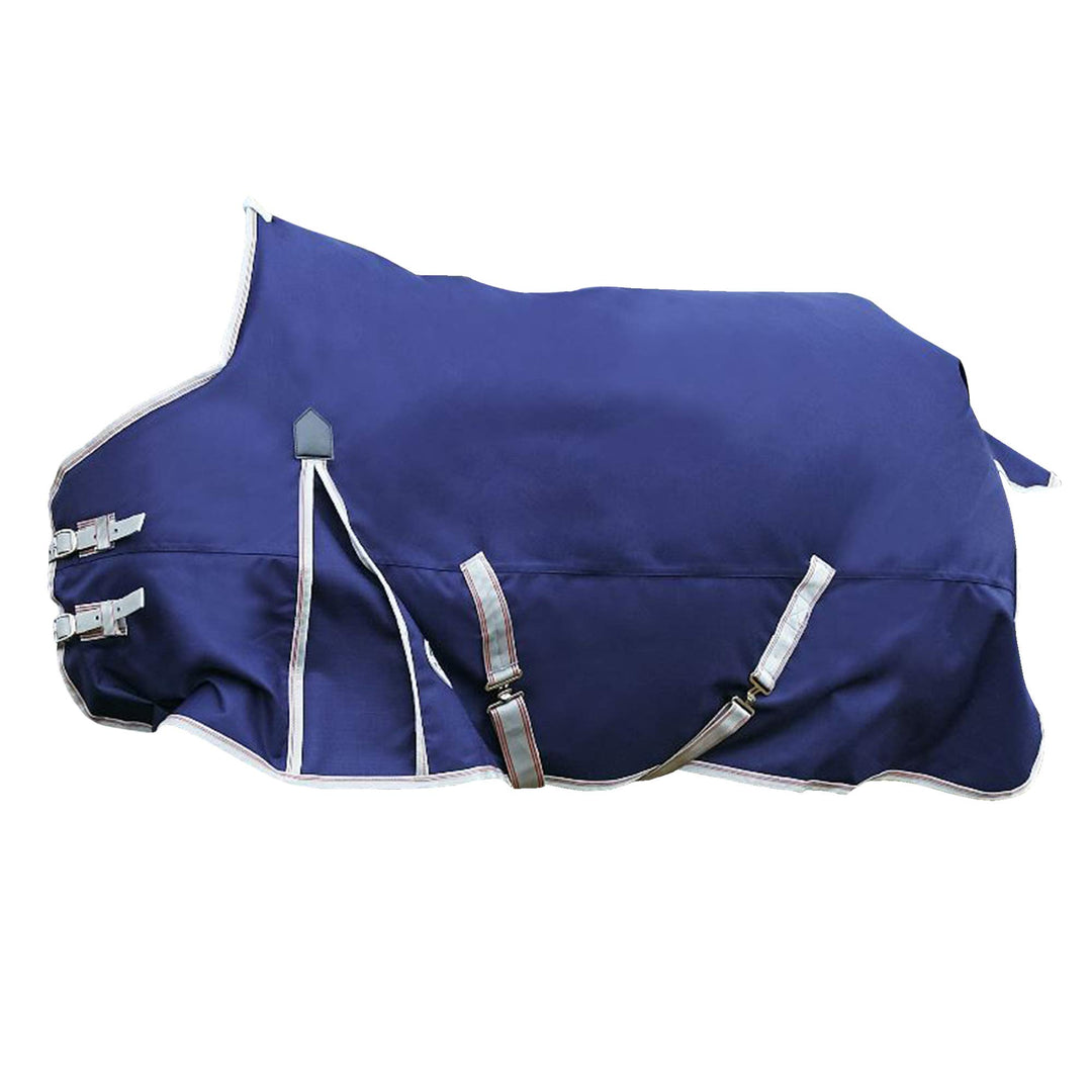 Weatherbeeta Comfitec Essential Standard Hals Lite Plus Navy/Silber/Rot 7ft Navy Silver Red, 7ft Nav