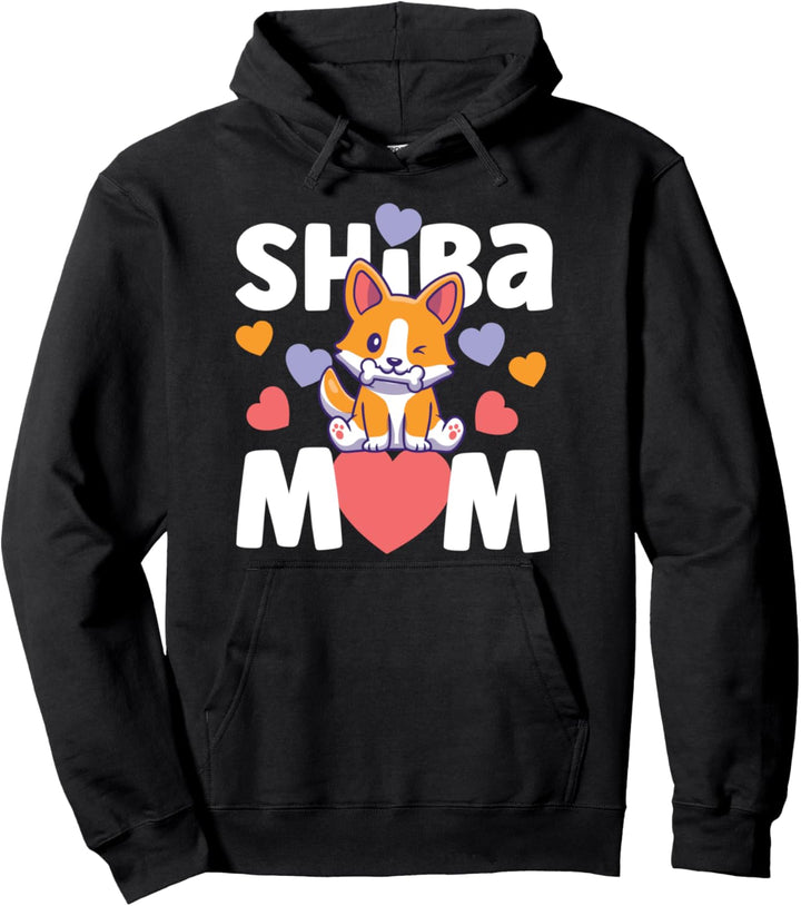 Shiba Mama Pullover Hoodie