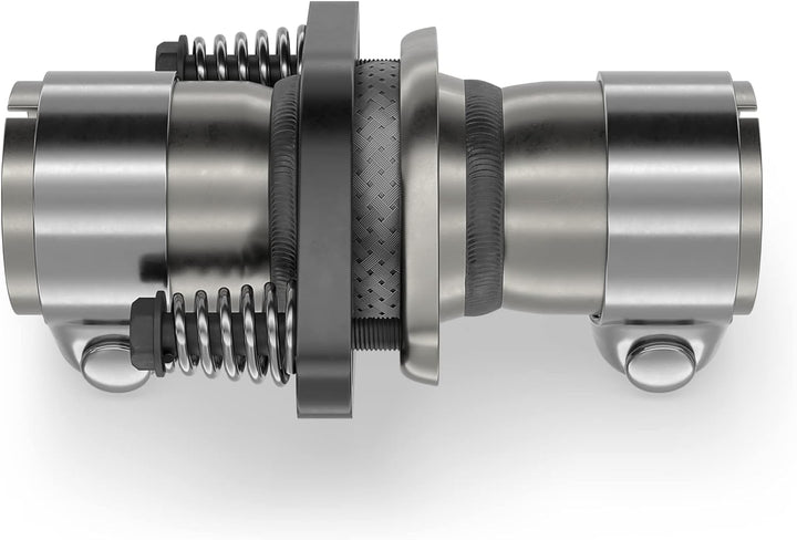 Universal Reparatur Flanschset Ø45 50 55 60 65 mm Auspuff Flansch, Rohrverbinder 2Loch (Ø 55 mm), Ø