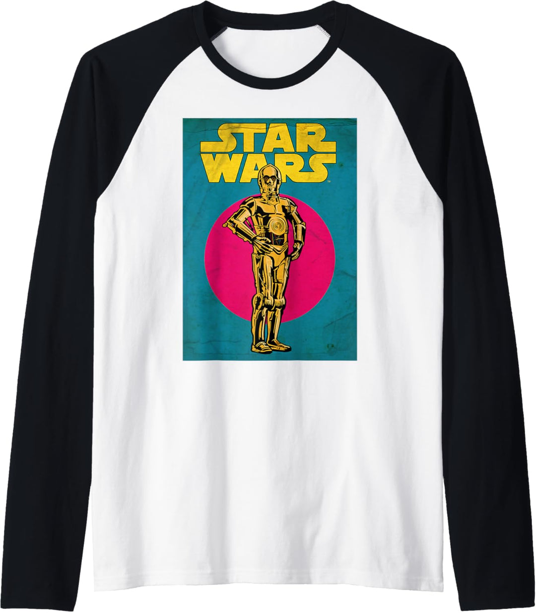Star Wars C-3PO Vintage Trading Card Raglan