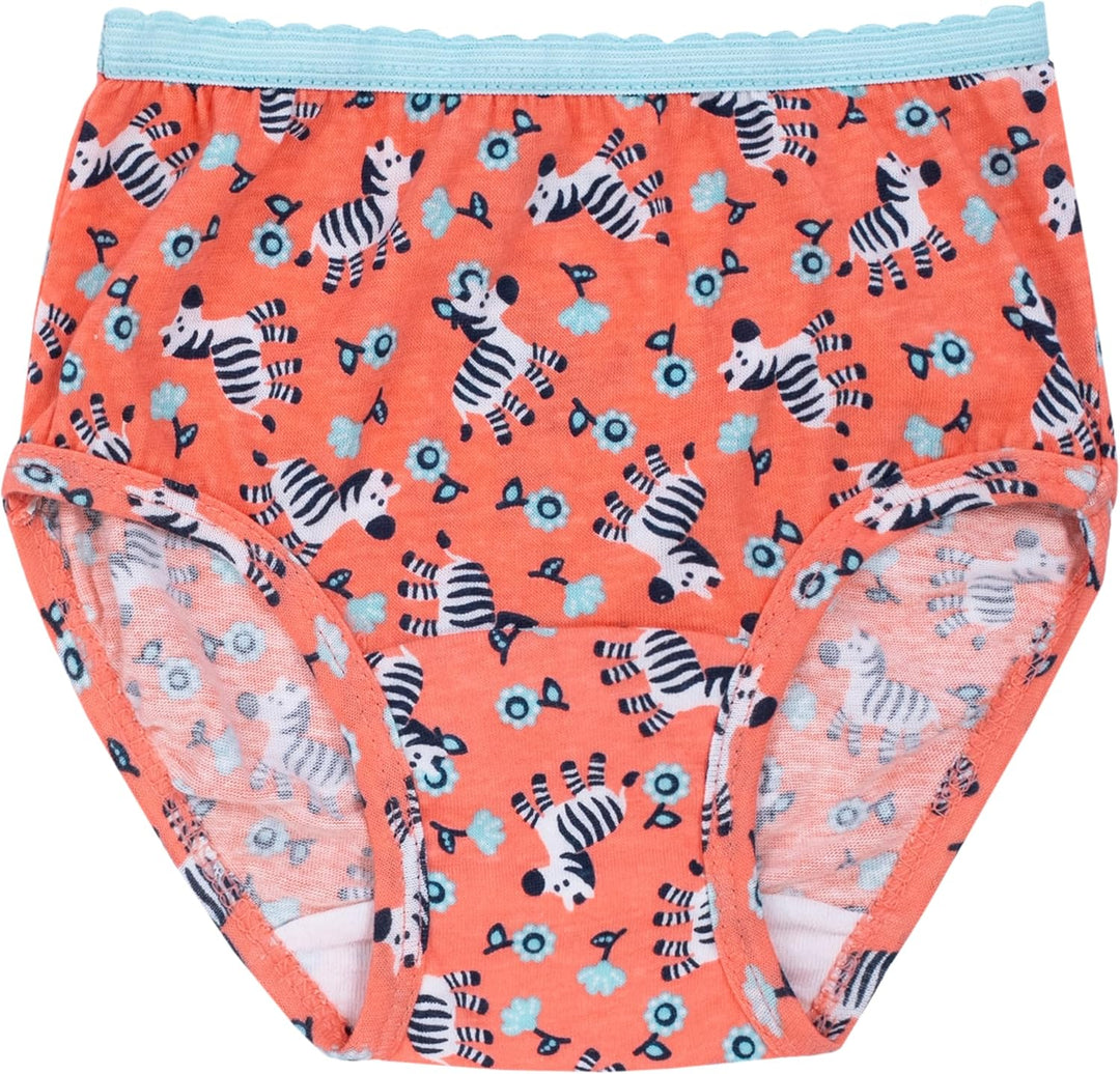 Fruit of the Loom Toddler Girls' Brief (Pack of 12), Assorted, 4T/5T