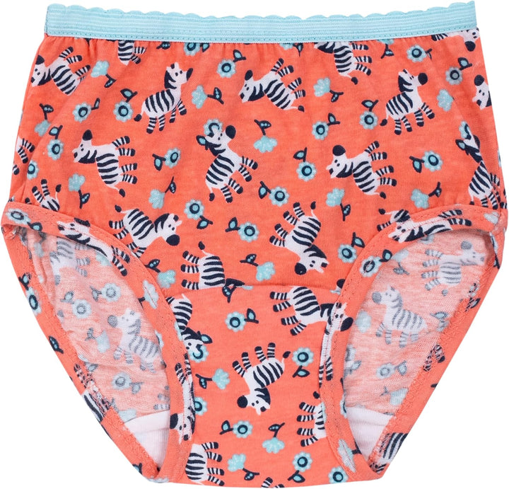 Fruit of the Loom Toddler Girls' Brief (Pack of 12), Assorted, 4T/5T