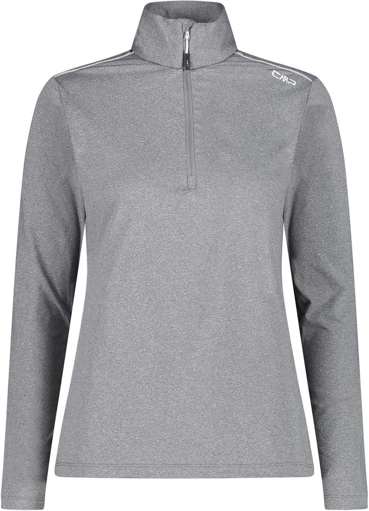 CMP Damen Softech-Pullover für Damen Sweater 42 Titan Mel., 42 Titan Mel.