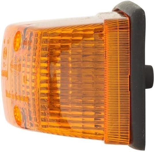 HELLA - Blinkleuchte - Halogen - 24/12/6V - Anbau/geschraubt - Lichtscheibenfarbe: gelb - Stecker: C