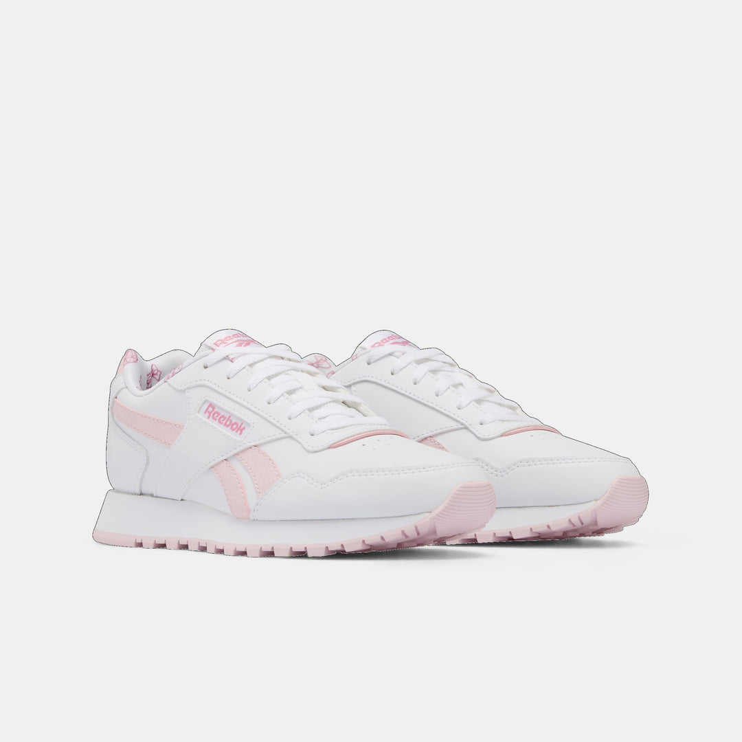Reebok Mädchen Glide Sneaker 34.5 EU White Frostedberry Dustyrose, 34.5 EU White Frostedberry Dustyr