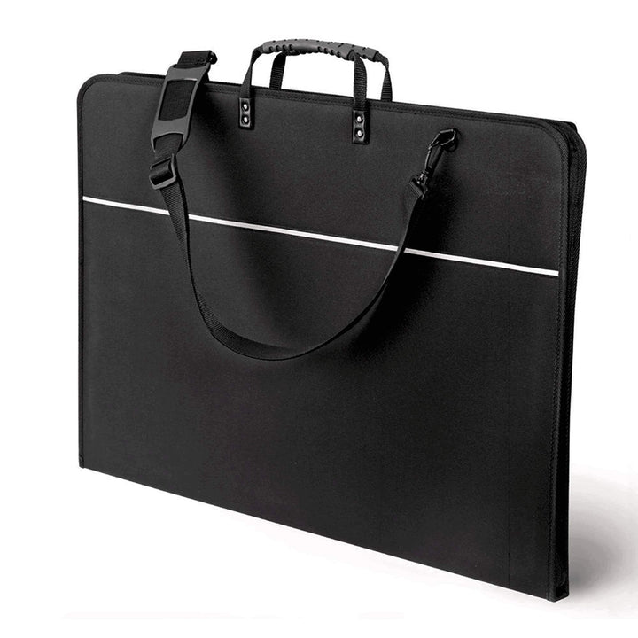 Artcare Künstlermappe (15423011 48 x 5 x 36 cm A3 Synthetik Material Quarz Fall, Schwarz