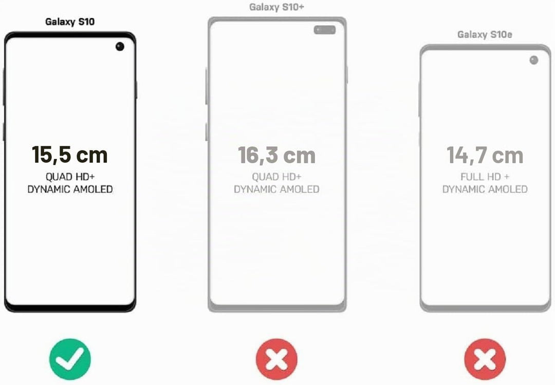 OtterBox Pursuit Series Schutzhülle für Galaxy S10, Transparent / Schwarz durchsichtig / schwarz, du