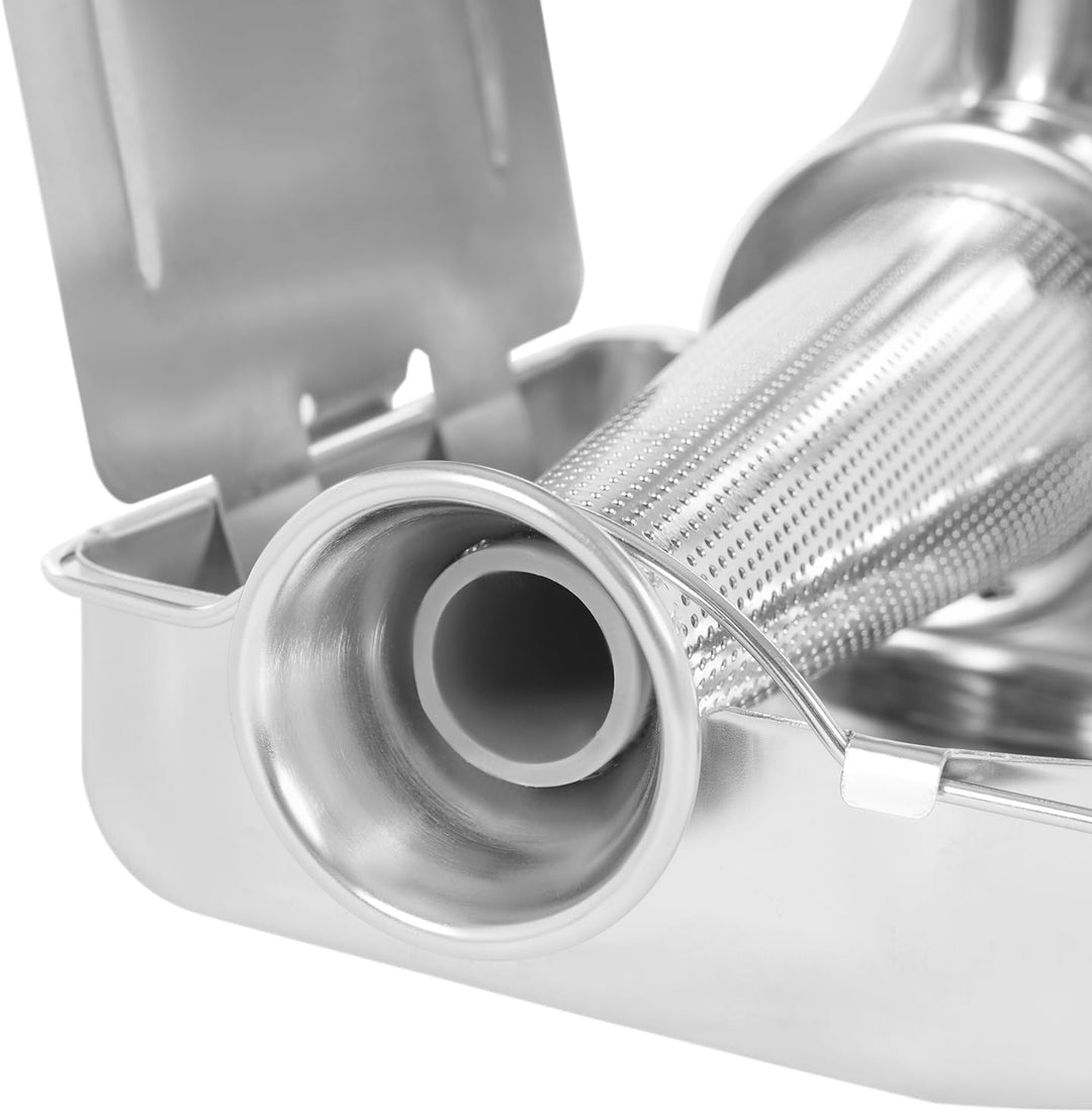 Elektrische Tomatensaucenmaschine 450W, Elektrische Tomatenpresse aus Edelstahl für Tomatensauce Erd