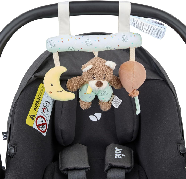 Sterntaler Spielzeug Aufhänger Bär BO, Baby-Spielzeug zum Aufhängen an Kinderbett- oder Kinderwagen,