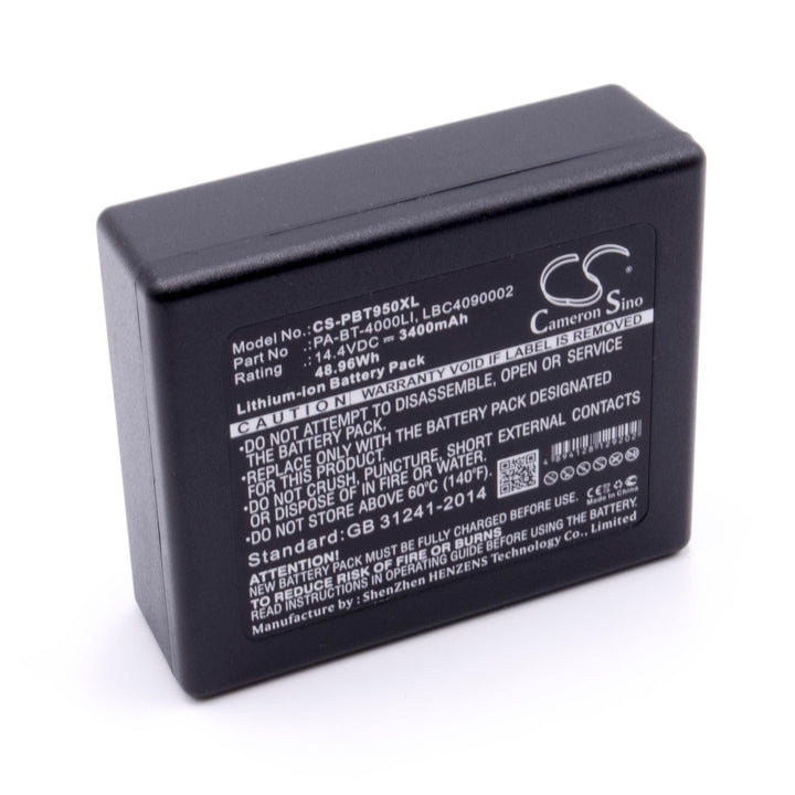 vhbw Akku Ersatz für Brother PA-BT-4000LI, LBF3250001 für Drucker Kopierer Scanner Etiketten-Drucker