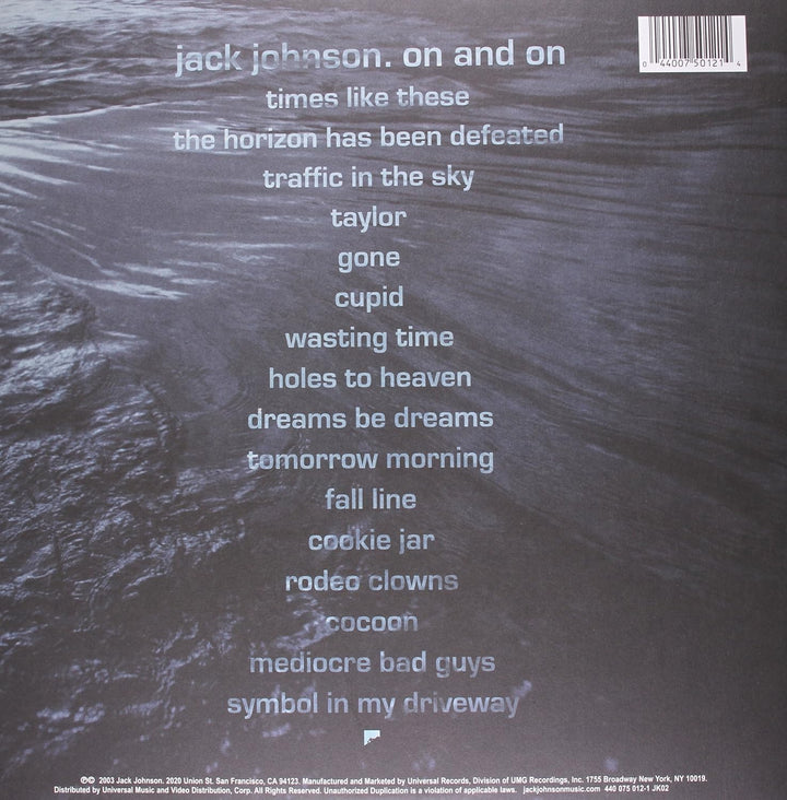 On and on, Vinyl