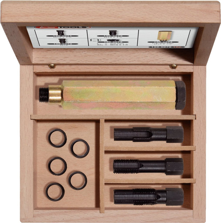 KS Tools 150.5070 THREADfix Reparatur-Satz M12x1,5 f.Lambdasonden,9-tlg.
