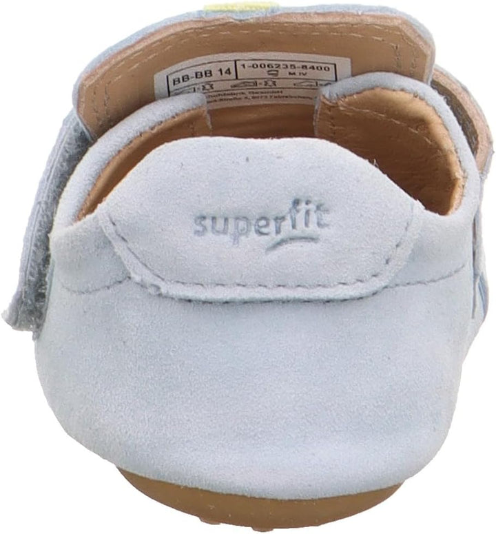 Superfit Jungen Papageno Lauflernschuhe 21 EU Hellblau Gelb 8400, 21 EU Hellblau Gelb 8400