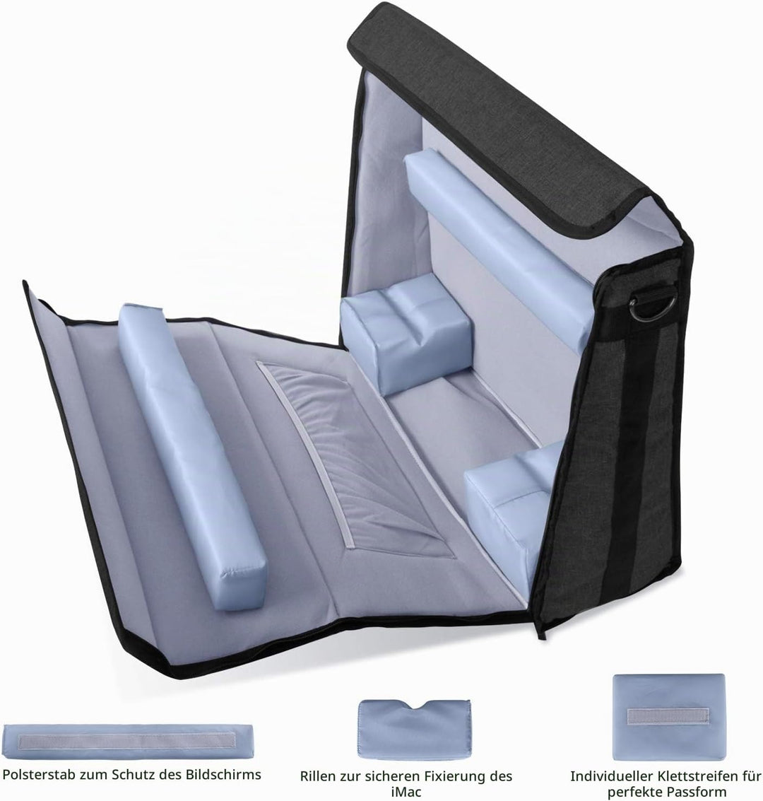 Damero Tragetasche Kompatibel mit Apple iMac 27", Tragetasche Kompatibel mit Apple iMac 27" und ande