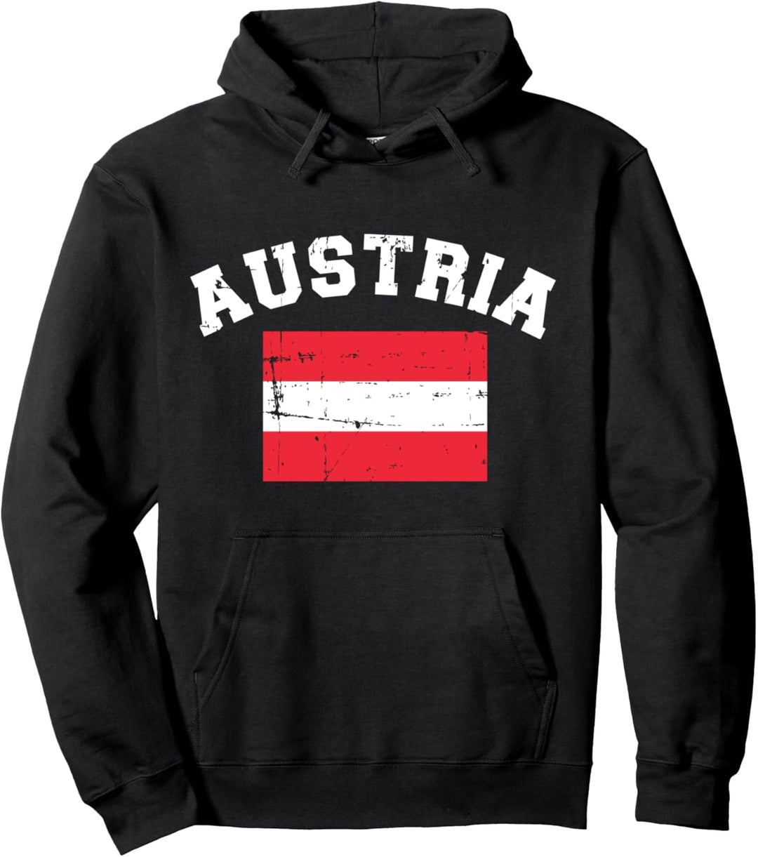 Österreich Flagge Pullover Hoodie