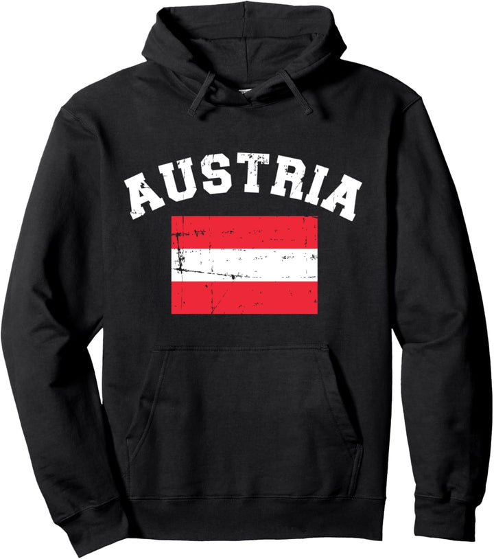 Österreich Flagge Pullover Hoodie