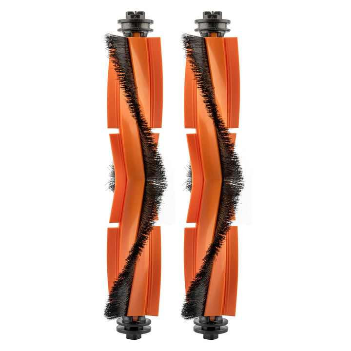 (2 Stück) X20+ Ersatz rollenbürsten kompatibel mit Xiaomi X20+/ X20 Plus/ 1S/ S20 plus/ S20+/ X10+/