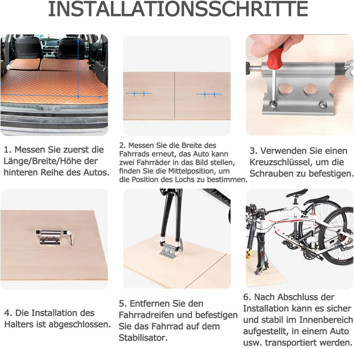 Fahrradgabelhalterung Fahrradblock, Gabelhalterung Fahrrad Vorderradhalter Gabelbefestigungshalterun